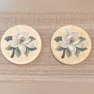 Magnolia cream colored Coasters